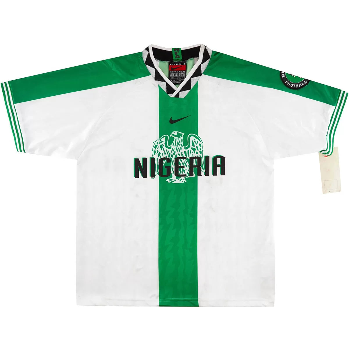 Retro Nigeria Away Football Jersey 1996