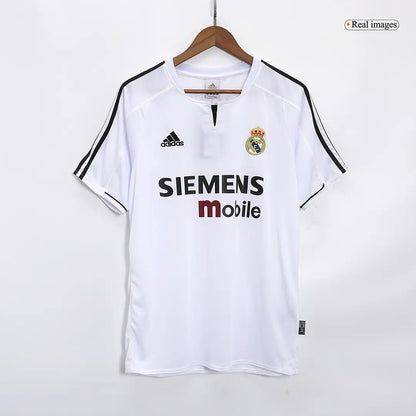 Zidane #5 Real Madrid 2003/04 Home Retro Football Jersey
