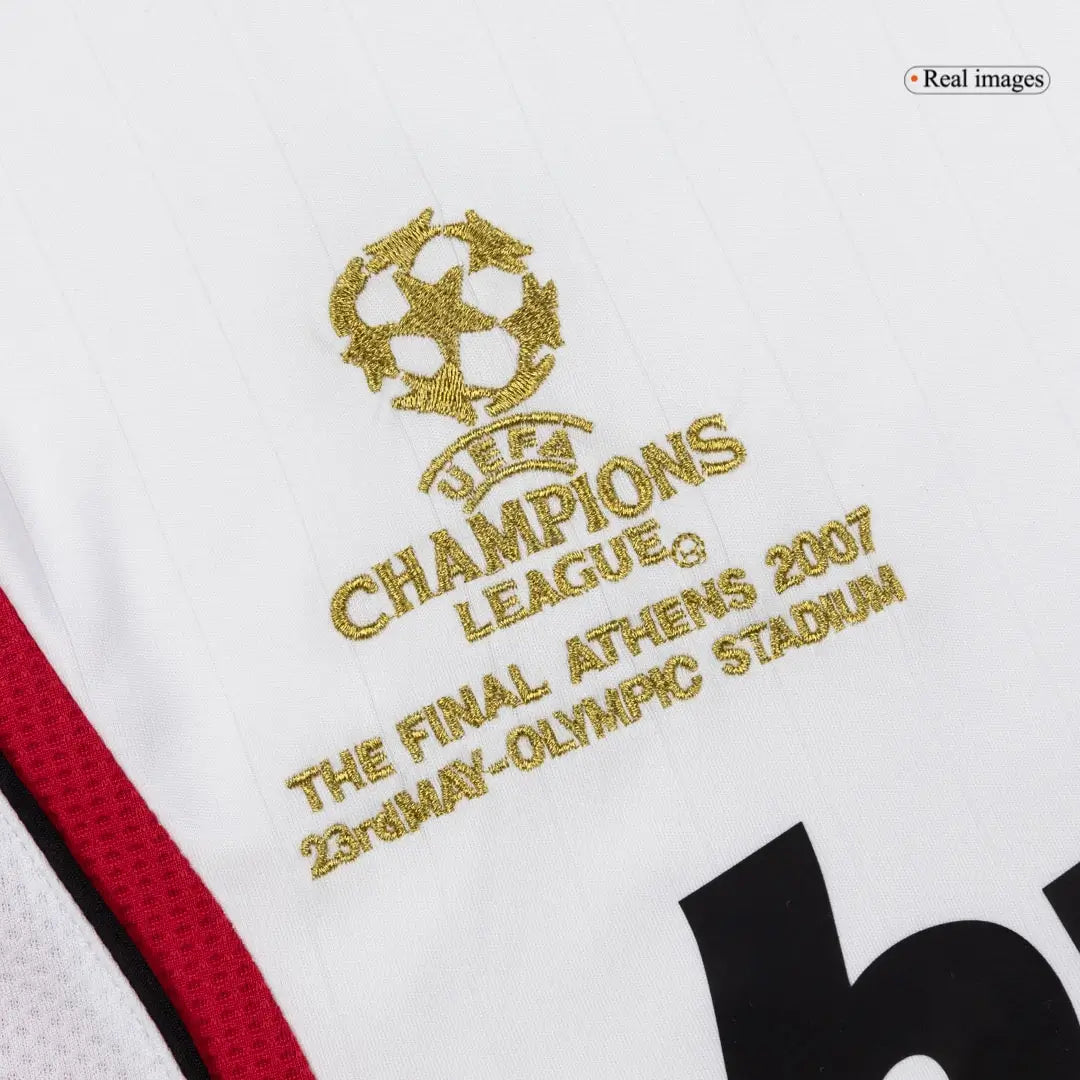 Maillot de football rétro manches longues extérieur AC Milan 2006/07