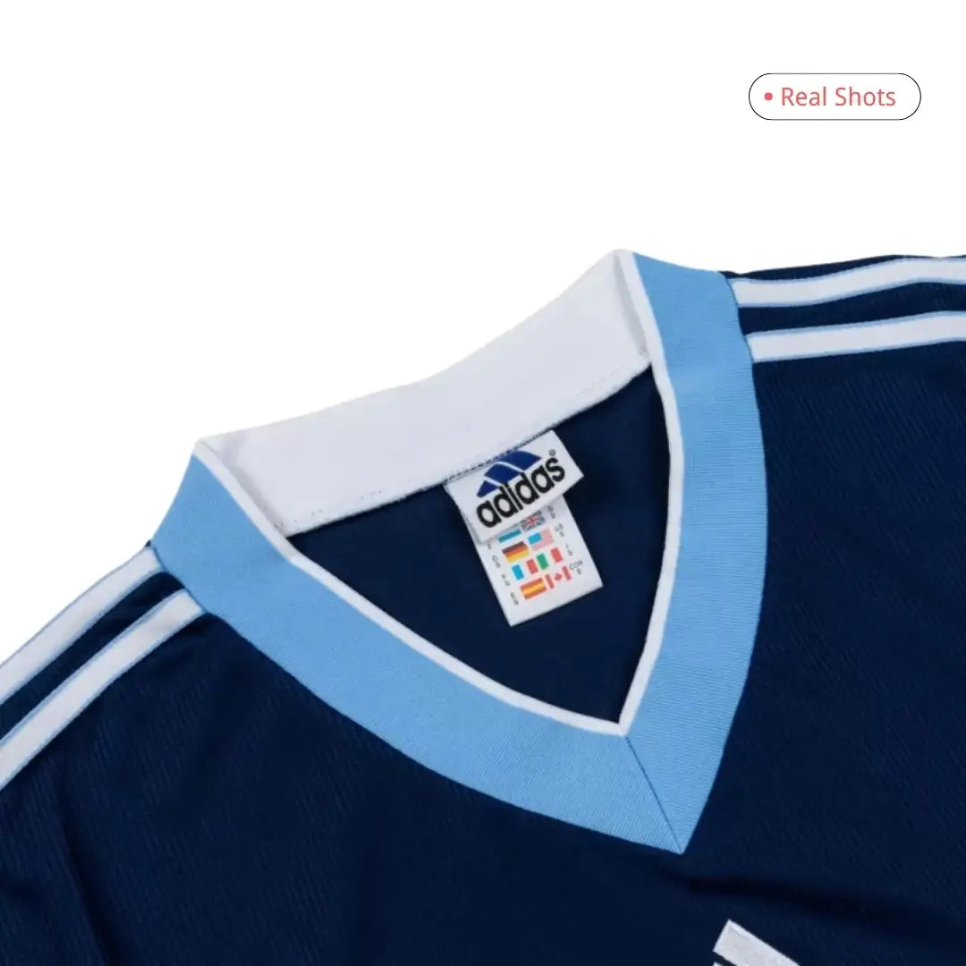 Argentina Men's 1998 Away Retro Football Jersey
