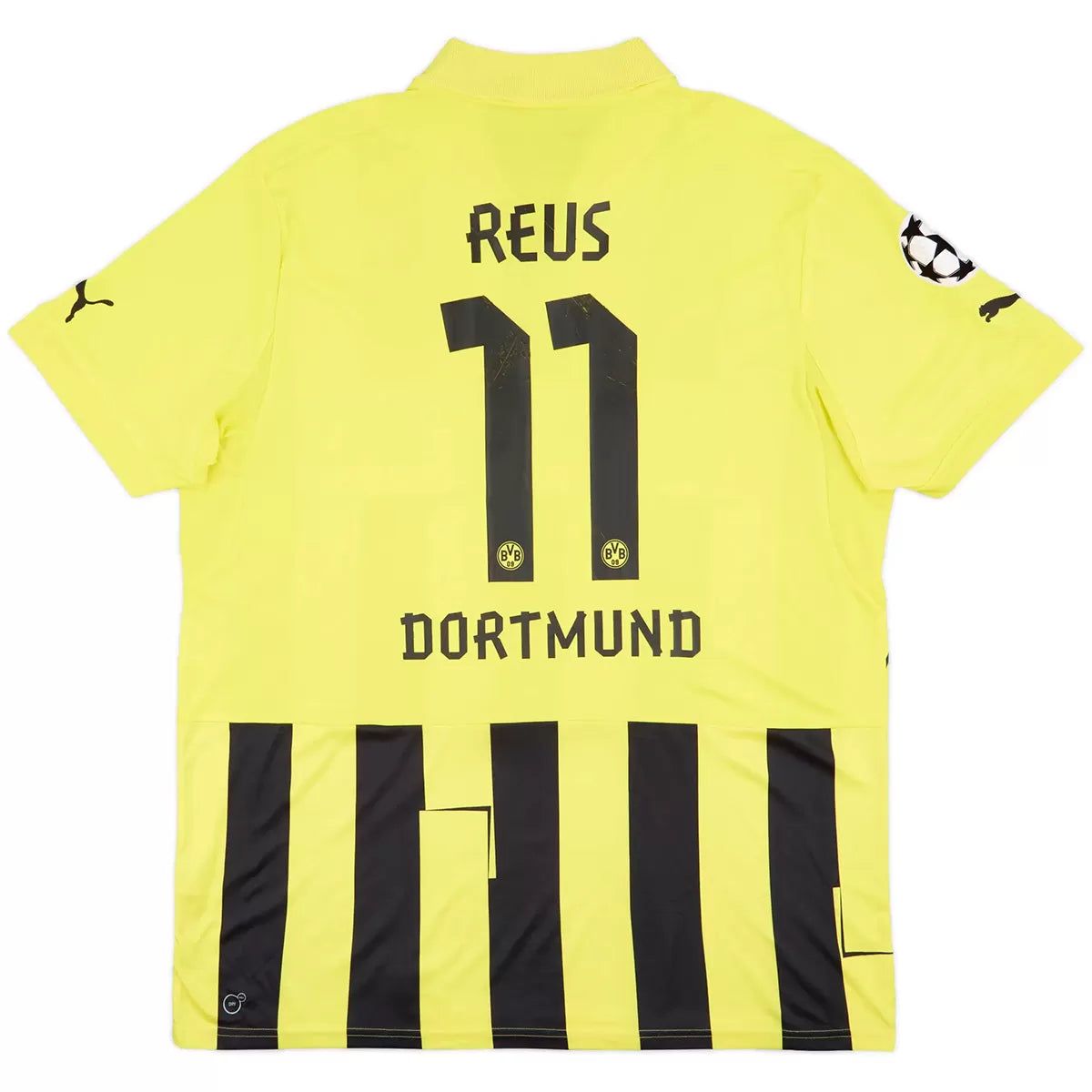 Reus #11 Retro Borussia Dortmund 2012/13 UCL Home Jersey