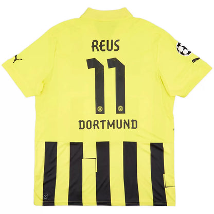Reus #11 Retro Borussia Dortmund 2012/13 UCL Home Jersey