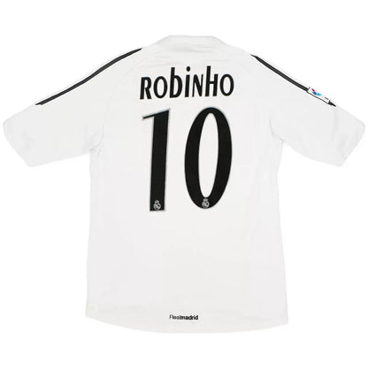 Robinho #10 Real Madrid 2005/06 Maillot de football rétro domicile