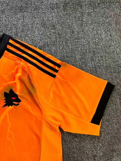 Camiseta de visitante de la Roma 2025/26