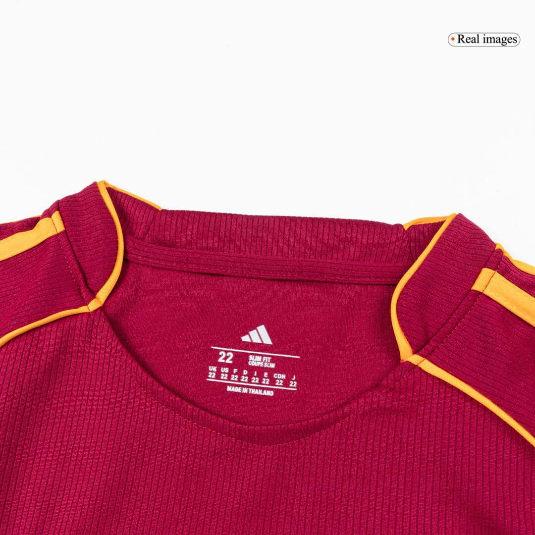 Roma Kid's Home Soccer Kit 2025/26 - Jersey+Shorts