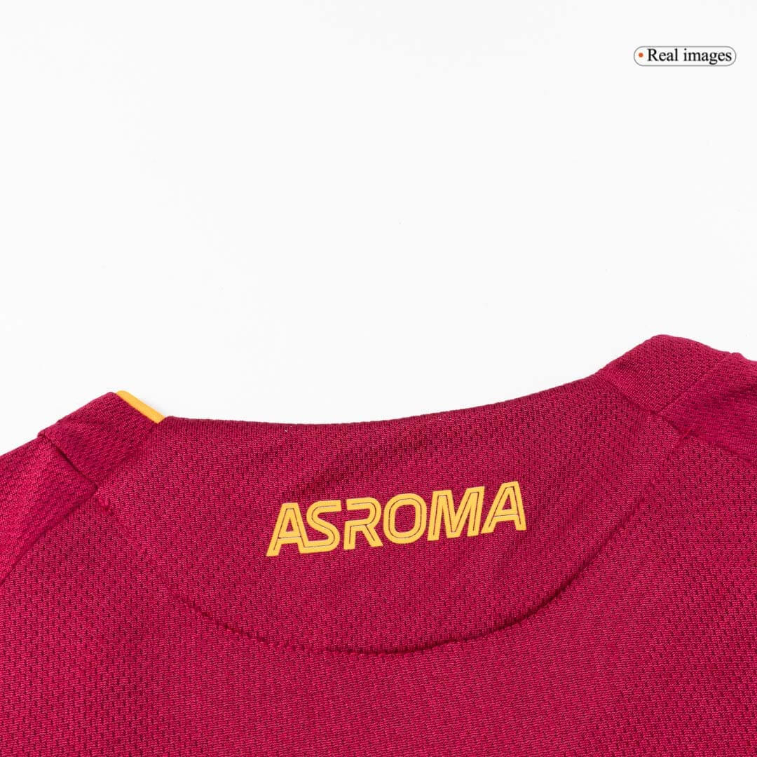 Camiseta de fútbol de la Roma, versión jugador local, temporada 2025/26