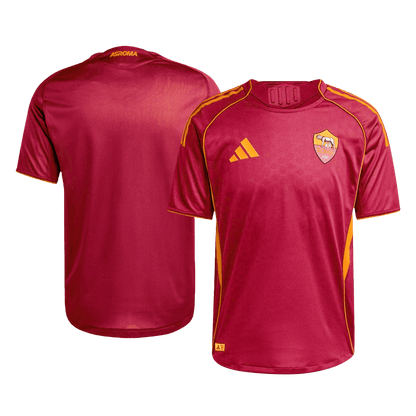Camiseta de fútbol de la Roma, versión jugador local, temporada 2025/26