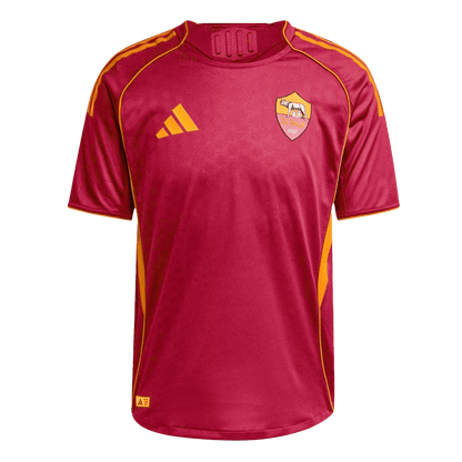 Camiseta de fútbol de la Roma, versión jugador local, temporada 2025/26