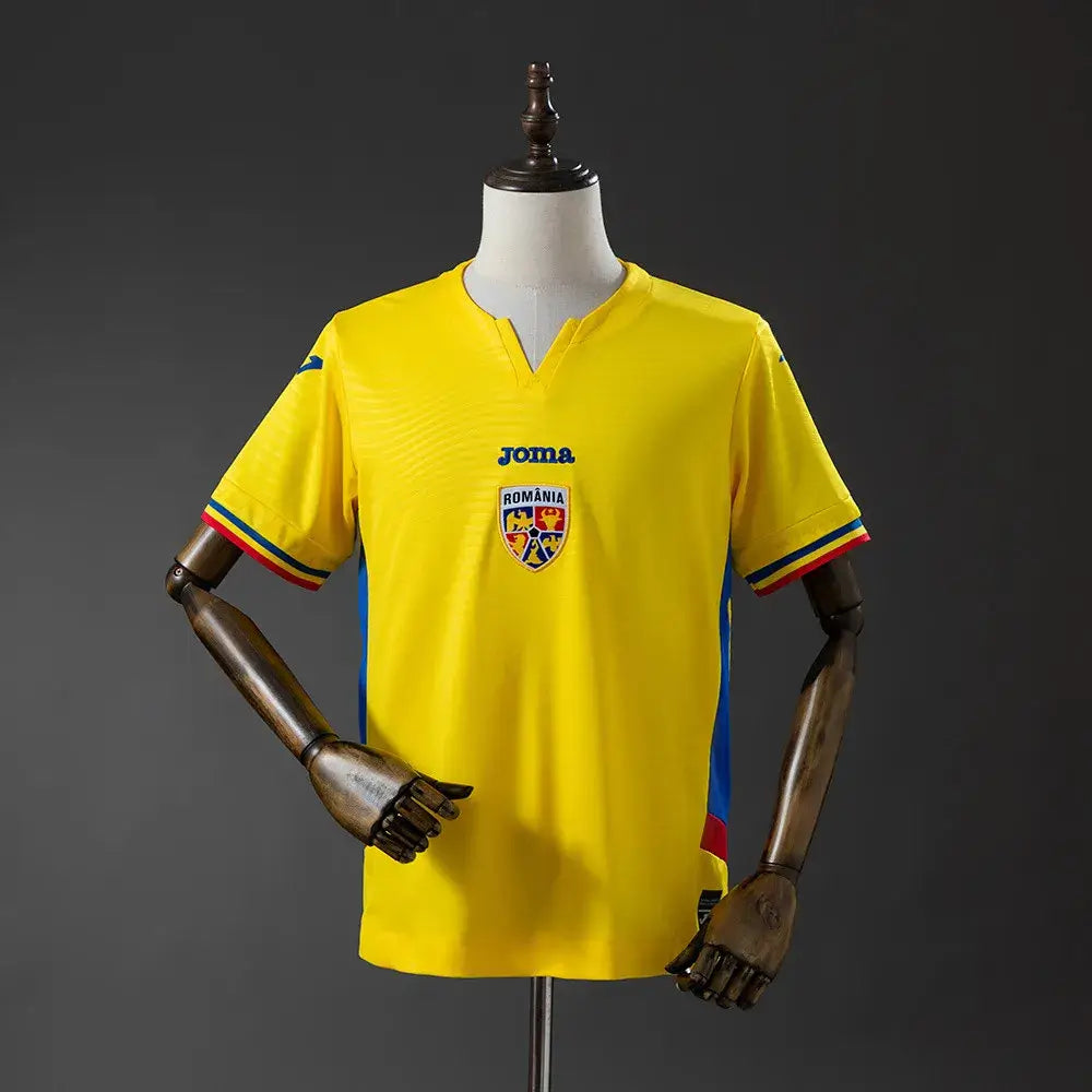 Camiseta de fútbol local de Rumanía para el Mundial 2026