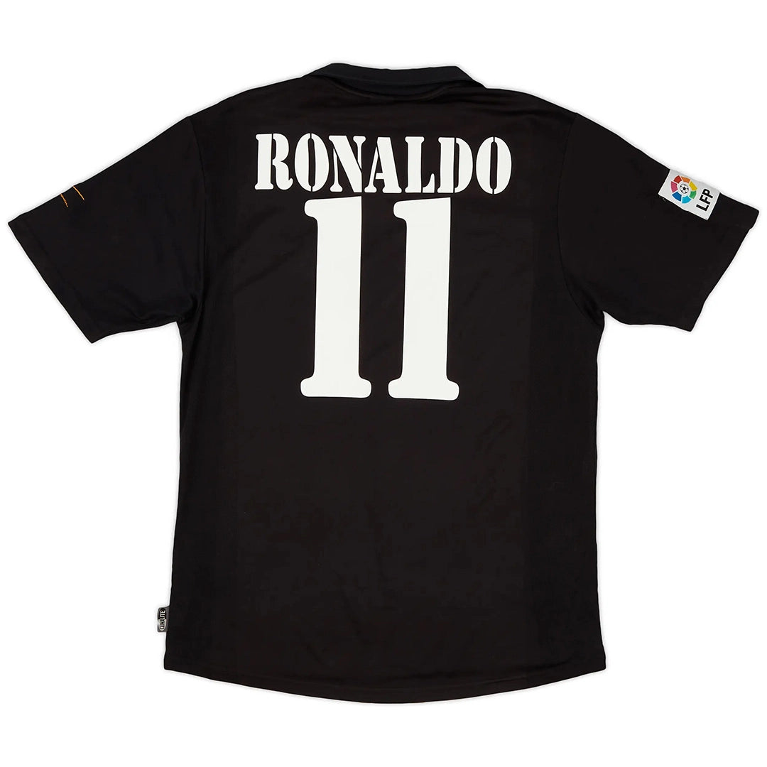 Ronaldo #11 Retro 2002/03 Real Madrid Away Jersey