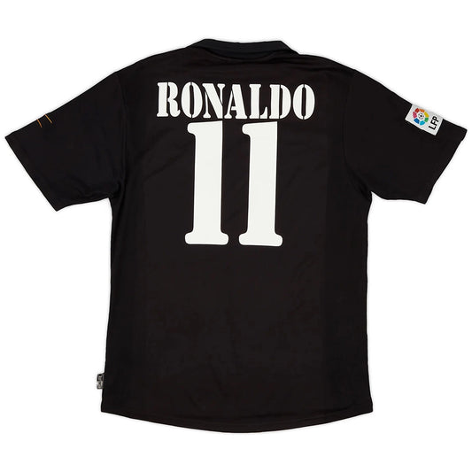 Ronaldo #11 Retro 2002/03 Real Madrid Away Jersey