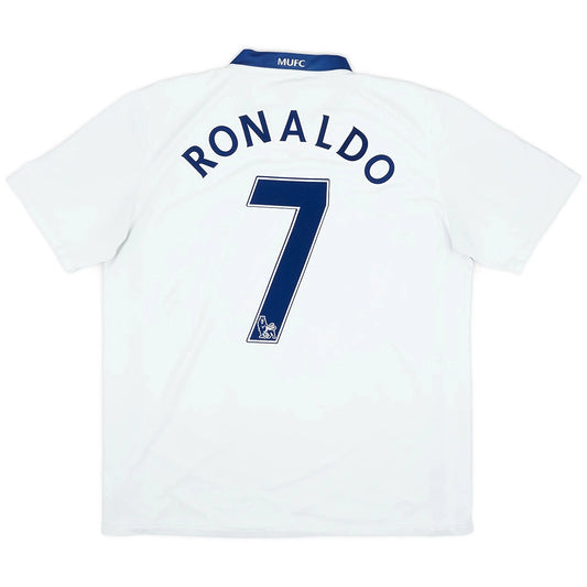 Ronaldo #7 Retro Manchester United 2008/09 Away Jersey