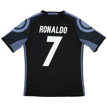 Ronaldo #7 Real Madrid 2016/17 Third Away Retro Jersey