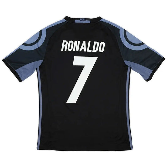 Ronaldo #7 Real Madrid 2016/17 Third Away Retro Jersey