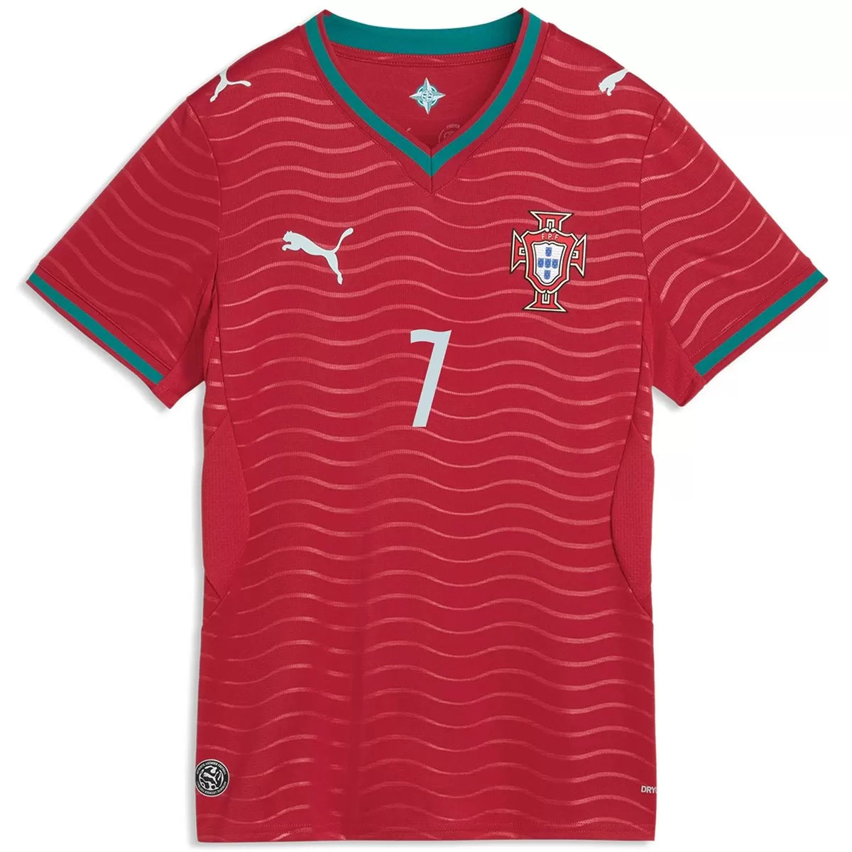 Ronaldo #7 Women's Portugal Home Soccer Jersey 2026 World Cup
