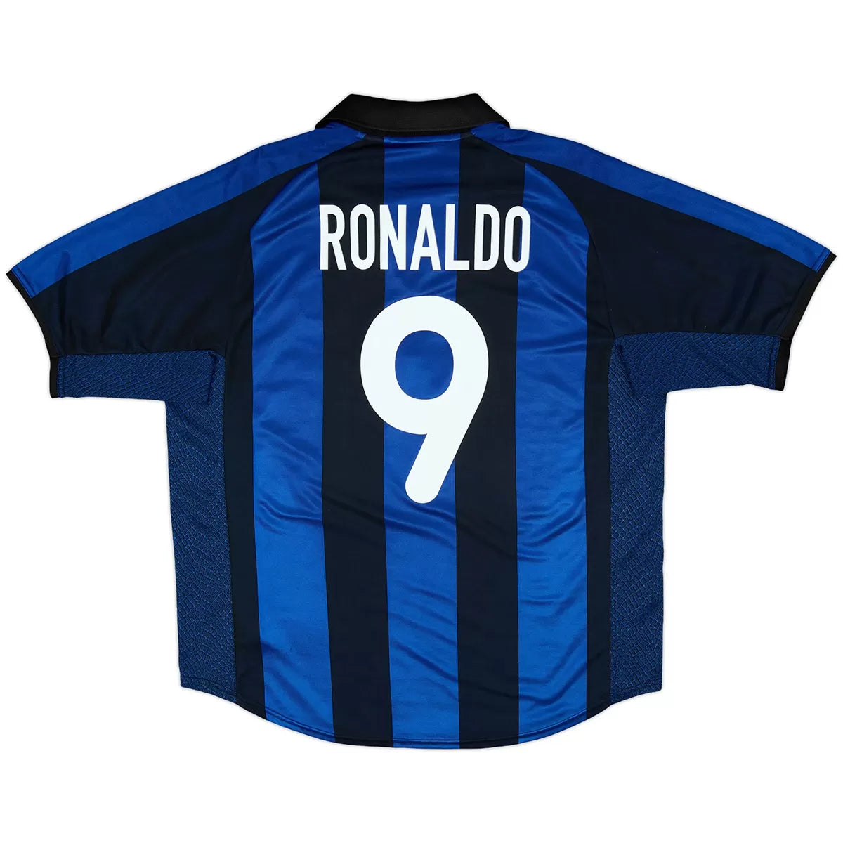 Maillot de football rétro Ronaldo #9 Inter Milan 2001/02 Domicile