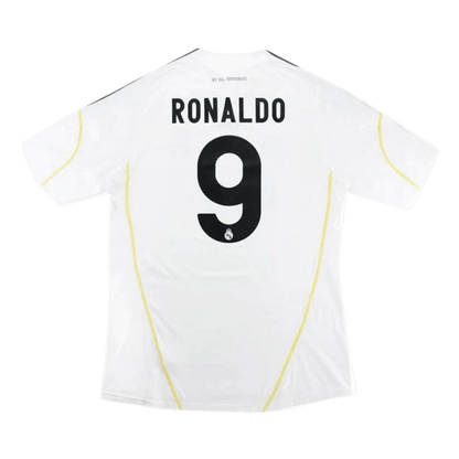 Ronaldo #9 Real Madrid 2009/10 Retro Home Soccer Jersey