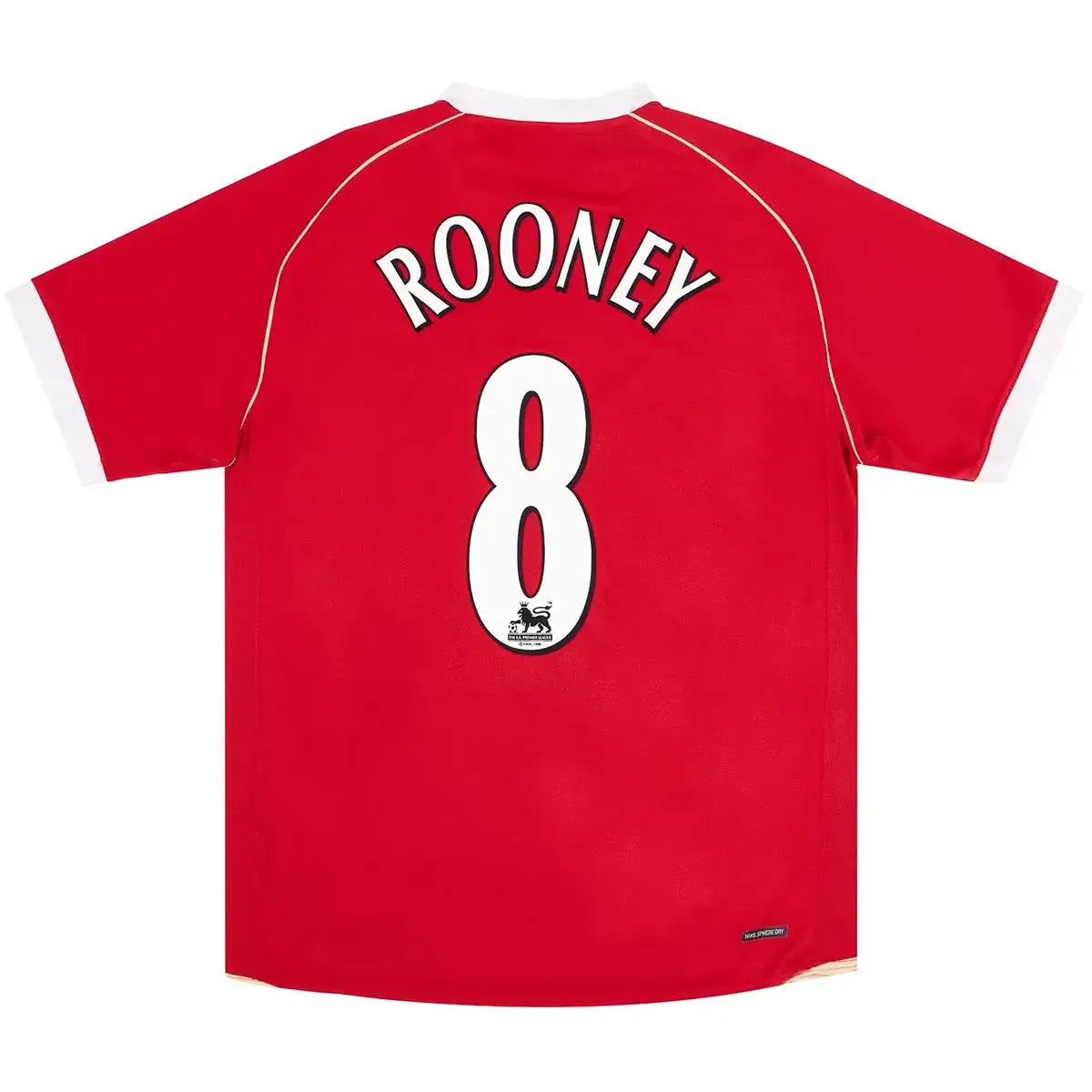 Camiseta de fútbol retro local Rooney #8 del Manchester United 2006/07