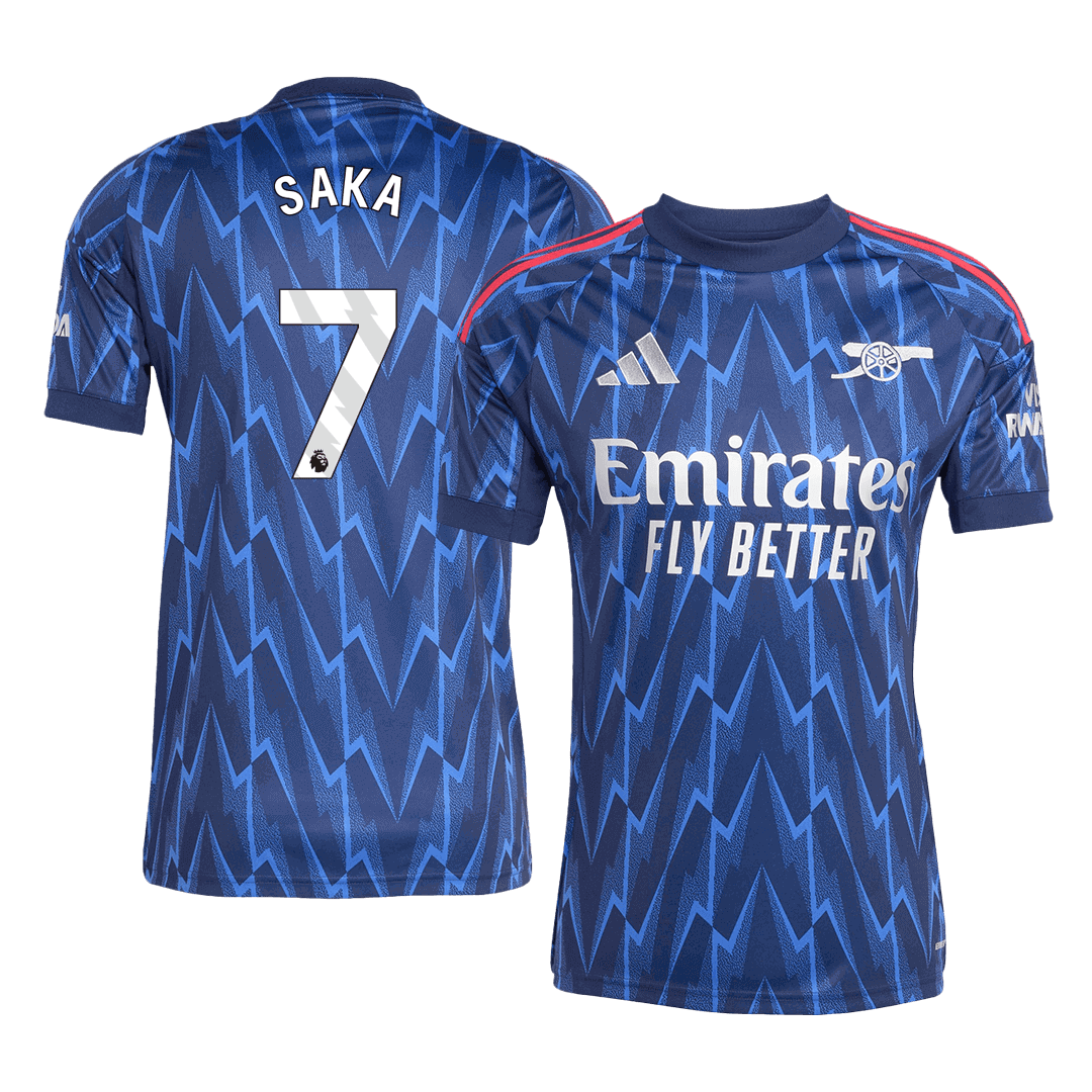 Maillot de football SAKA #7 Arsenal extérieur 2025/26