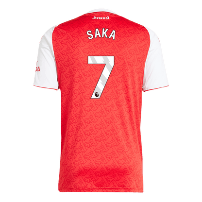 SAKA #7 Maillot de football Arsenal Domicile 2025/26 Rouge