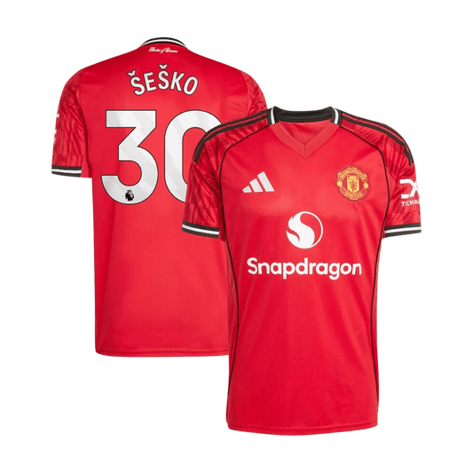 ŠEŠKO #30 Manchester United Home Jersey 2025/26