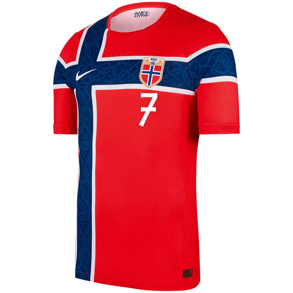SØRLOTH #7 Norway Home Player Version Jersey 2026 World Cup