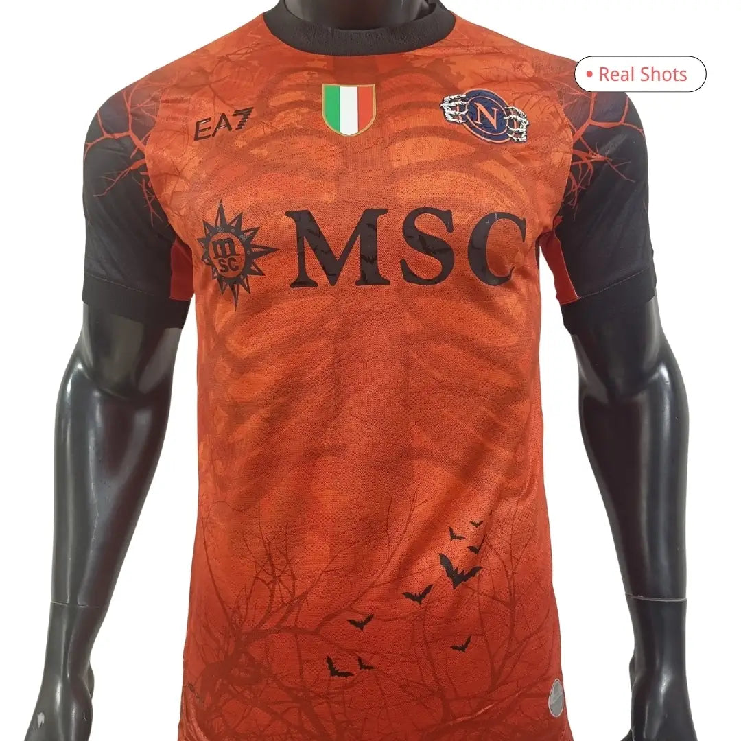 Napoli Halloween Match Orange Jersey 2025/26 Special Edition