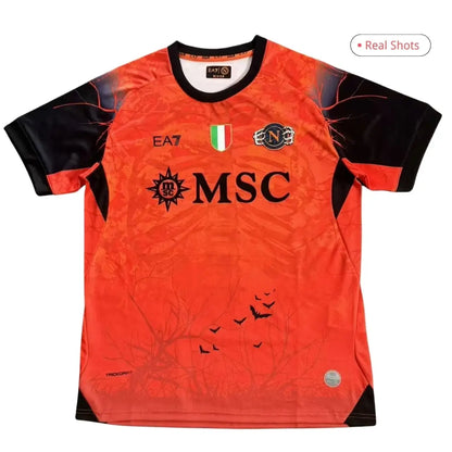 Napoli Halloween Orange Soccer Jersey 2025/26 Special Edition