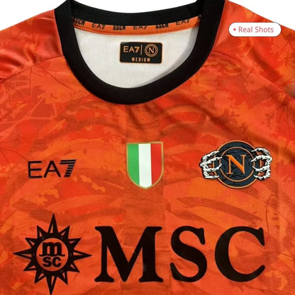 Napoli Halloween Orange Soccer Jersey 2025/26 Special Edition