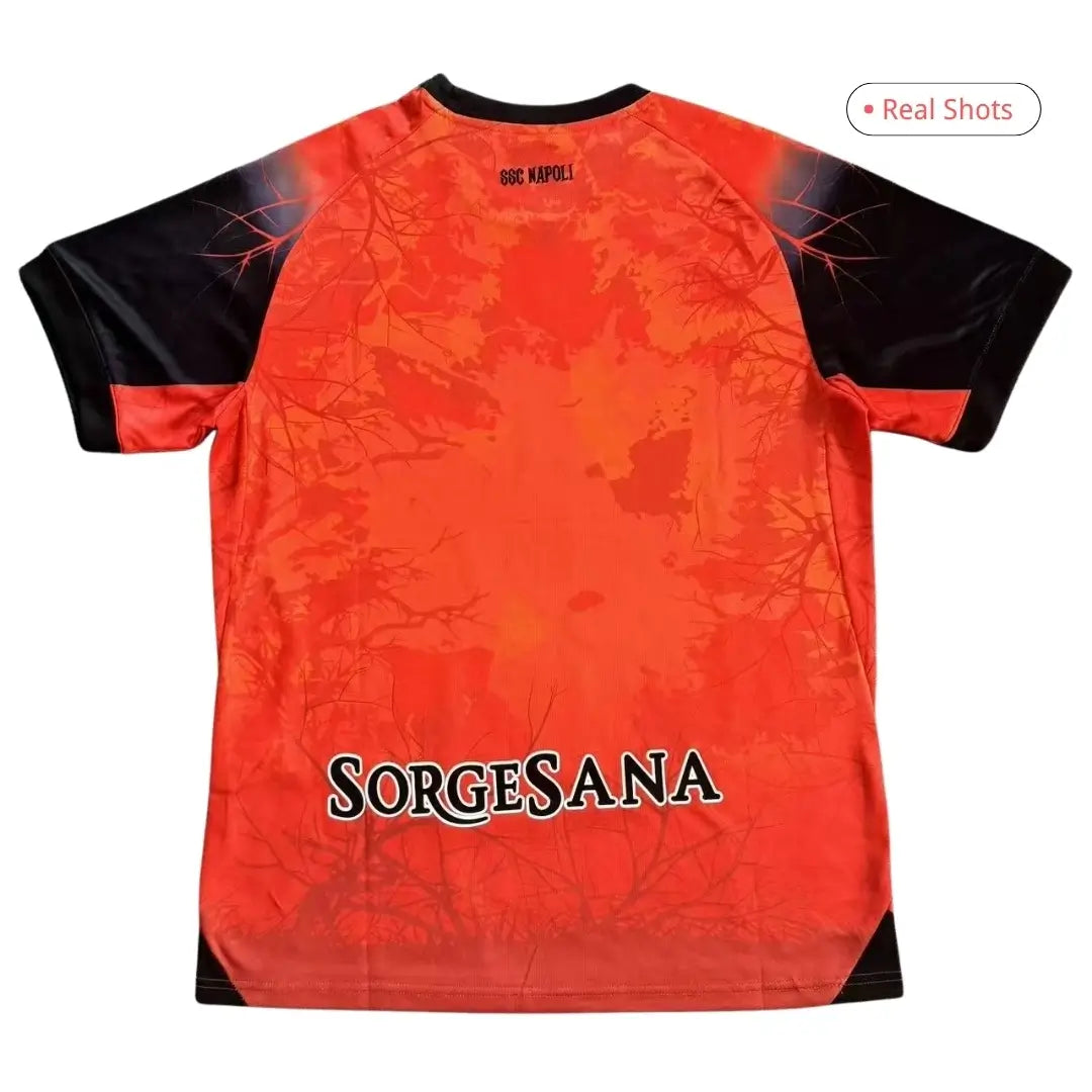 Napoli Halloween Orange Soccer Jersey 2025/26 Special Edition