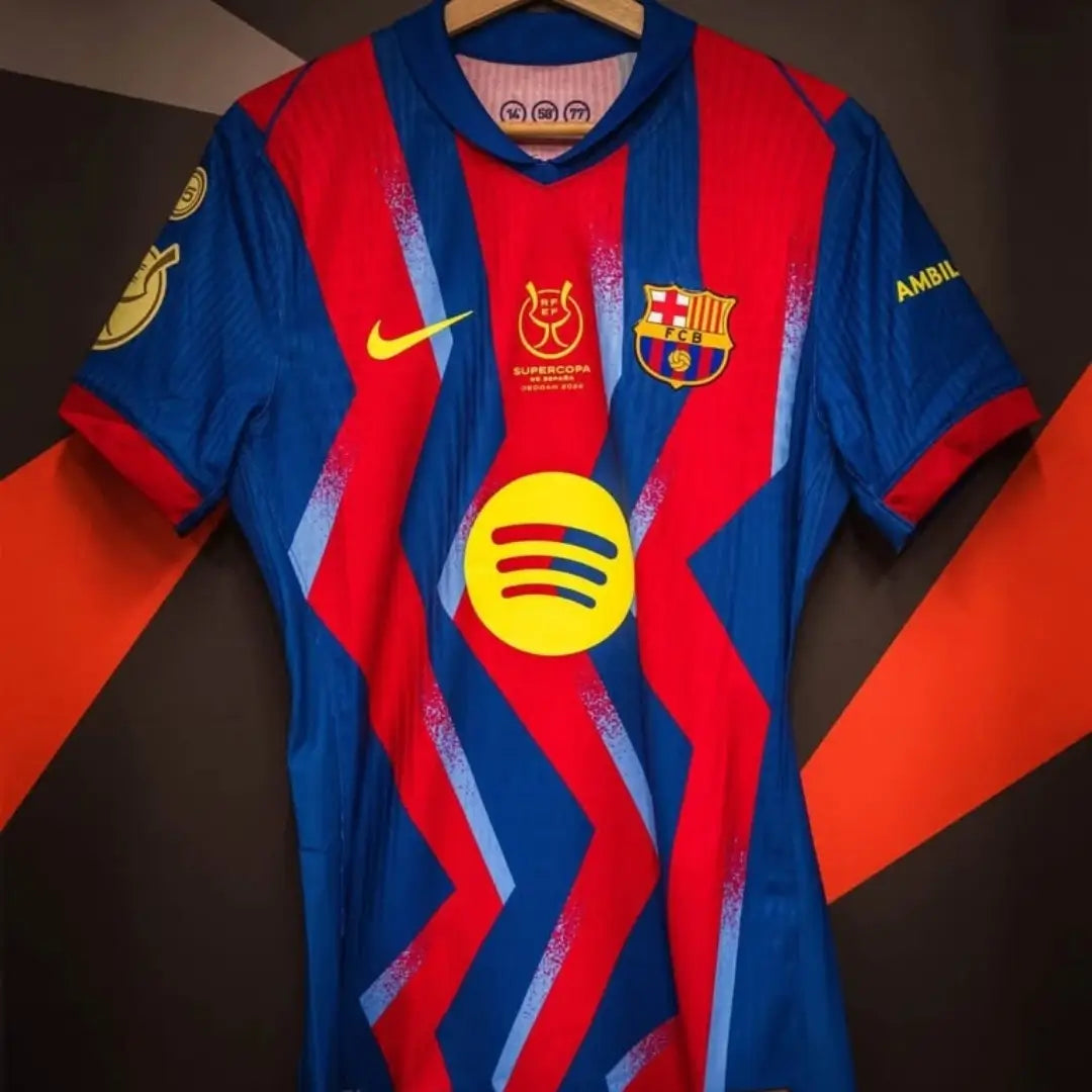 SUPERCOPA Barcelona Fourth Away Soccer Jersey 2025/26