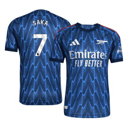 SAKA #7 Arsenal Away Player Version Soccer Jersey 2025/26