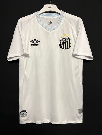 NEYMAR JR #10 Santos FC Home Soccer Jersey 2025/26