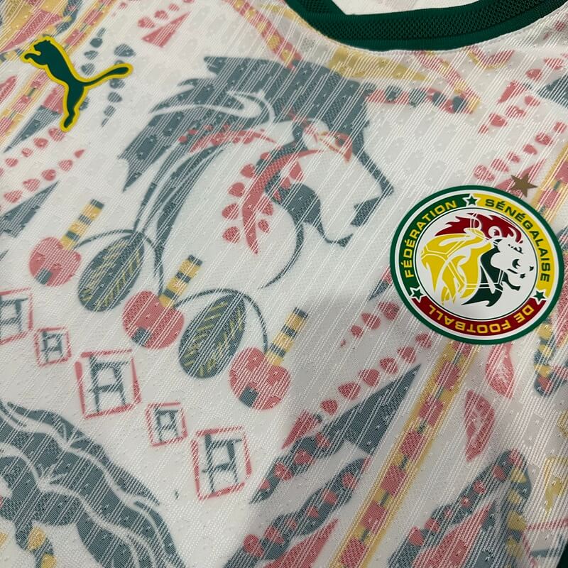 Senegal World Cup 2026 Player Version Away Soccer Jersey