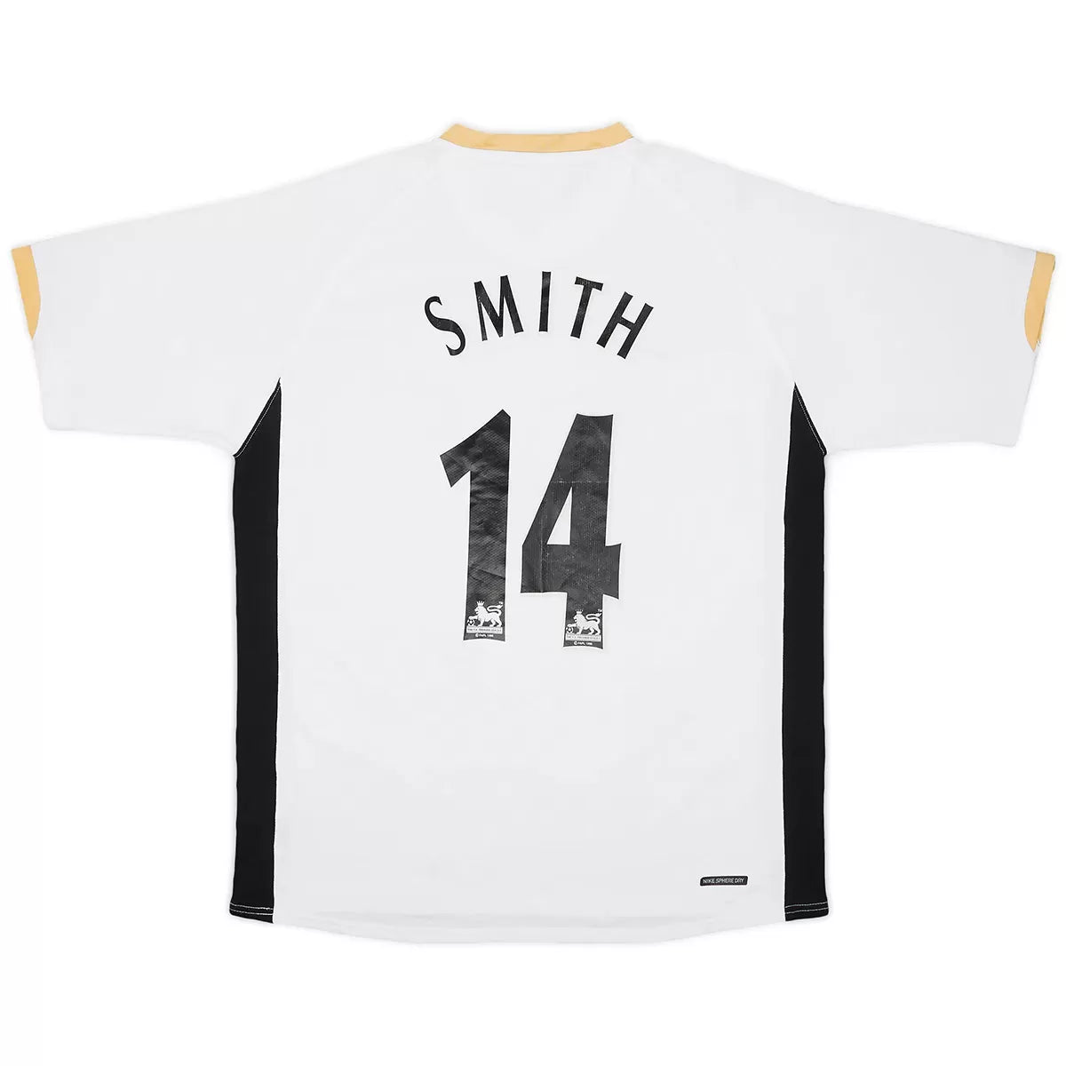 Maillot extérieur rétro de Manchester United 2006/08, numéro 14, Smith