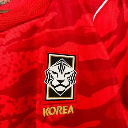 Maillot de football domicile Corée du Sud Coupe du Monde 2026