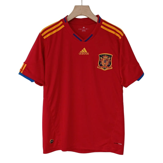 Maillot de football rétro domicile Espagne 2010