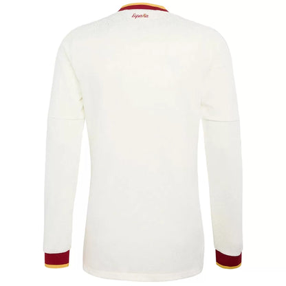 Maillot de football extérieur Espagne Coupe du Monde 2026 Manches Longues