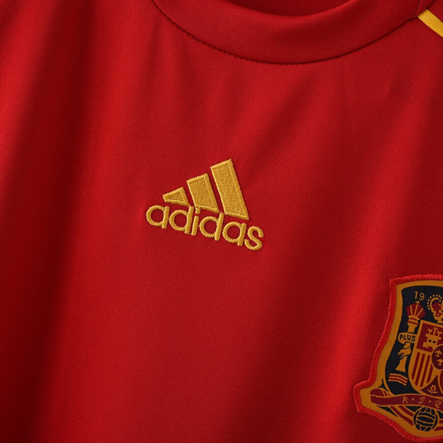 Spain 2008 Home Retro Football Jersey