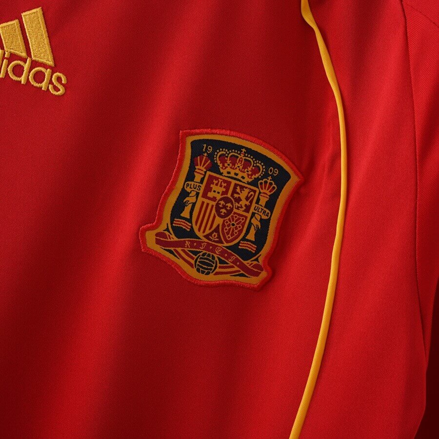 Spain 2008 Home Retro Football Jersey
