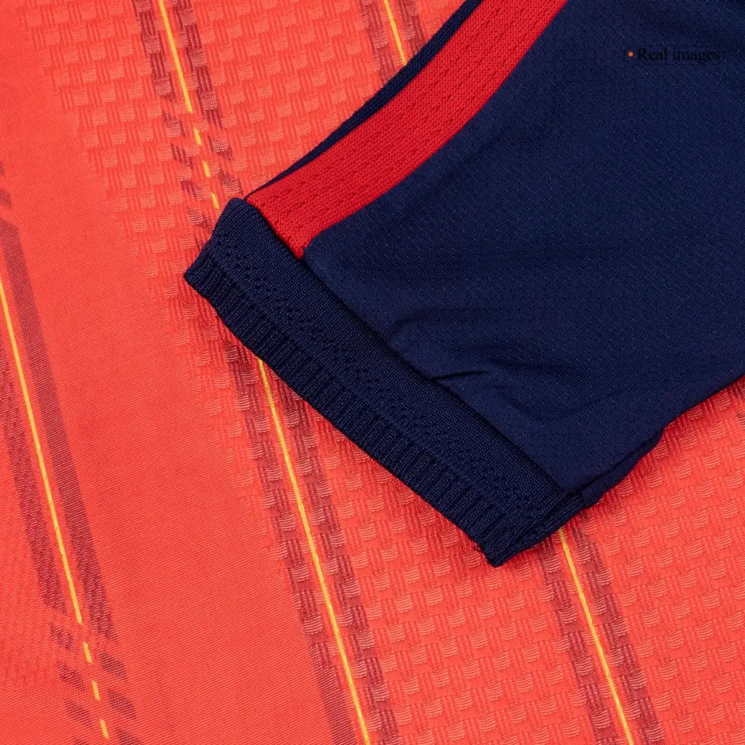 Spain Home Long Sleeve Player Version Jersey 2026 World Cup