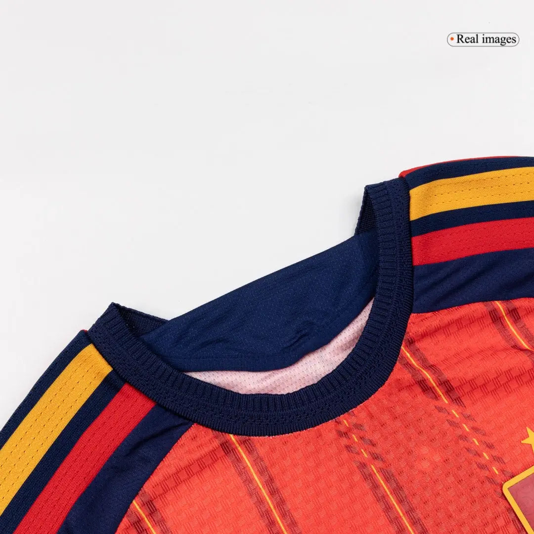 Spain Home Long Sleeve Player Version Jersey 2026 World Cup