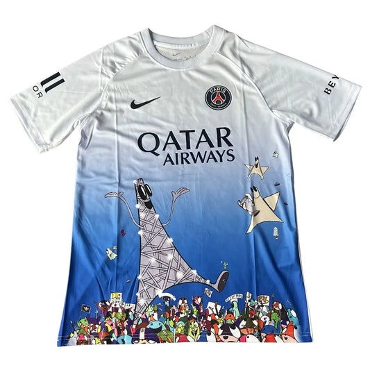 Special PSG x Art Basel Edgar Plans Champions League Jersey 2026/27