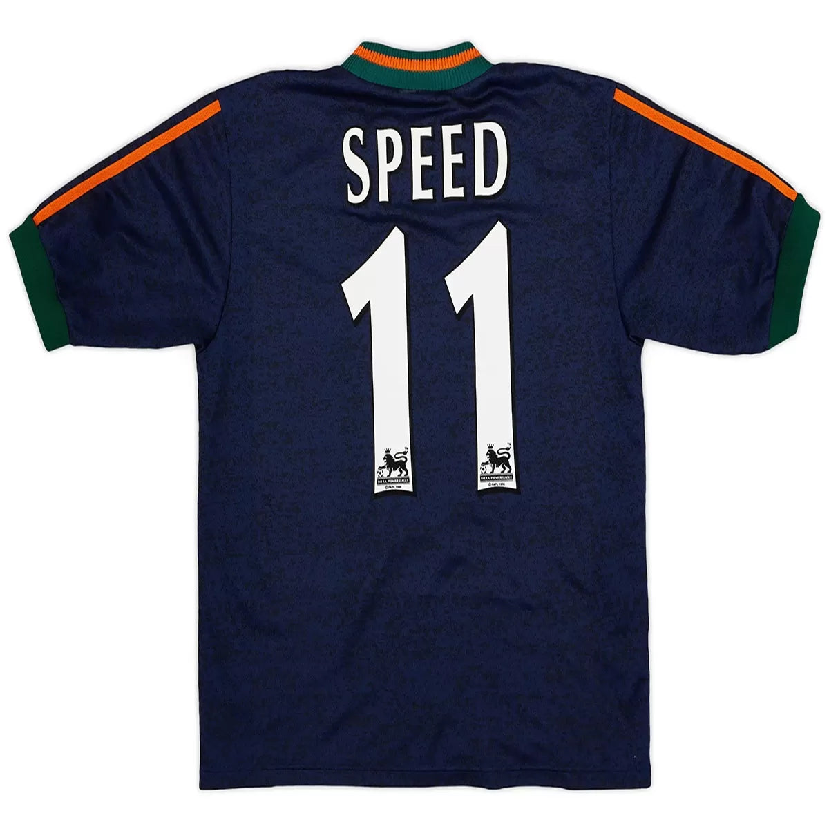 Maillot rétro extérieur SPEED n° 11 de Newcastle United, saison 1997/98