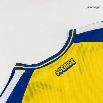 Sweden Home Player Version Soccer Jersey 2026 World Cup