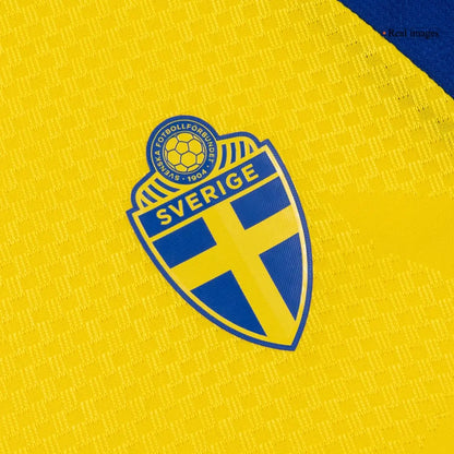 Sweden Home Player Version Soccer Jersey 2026 World Cup