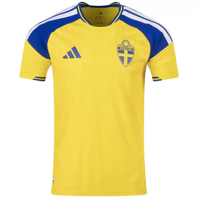 Sweden Home Player Version Soccer Jersey 2026 World Cup