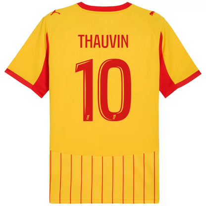 THAUVIN #10 RC Lens Home Soccer Jersey 2025/26