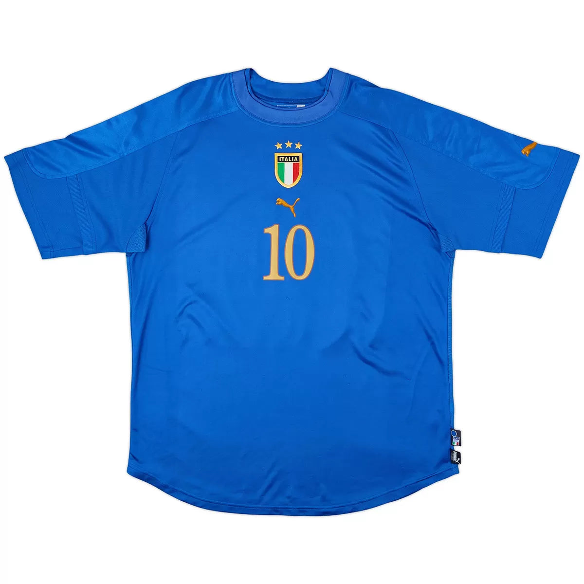 TOTTI #10 Italy 2004 Home Retro Football Jersey