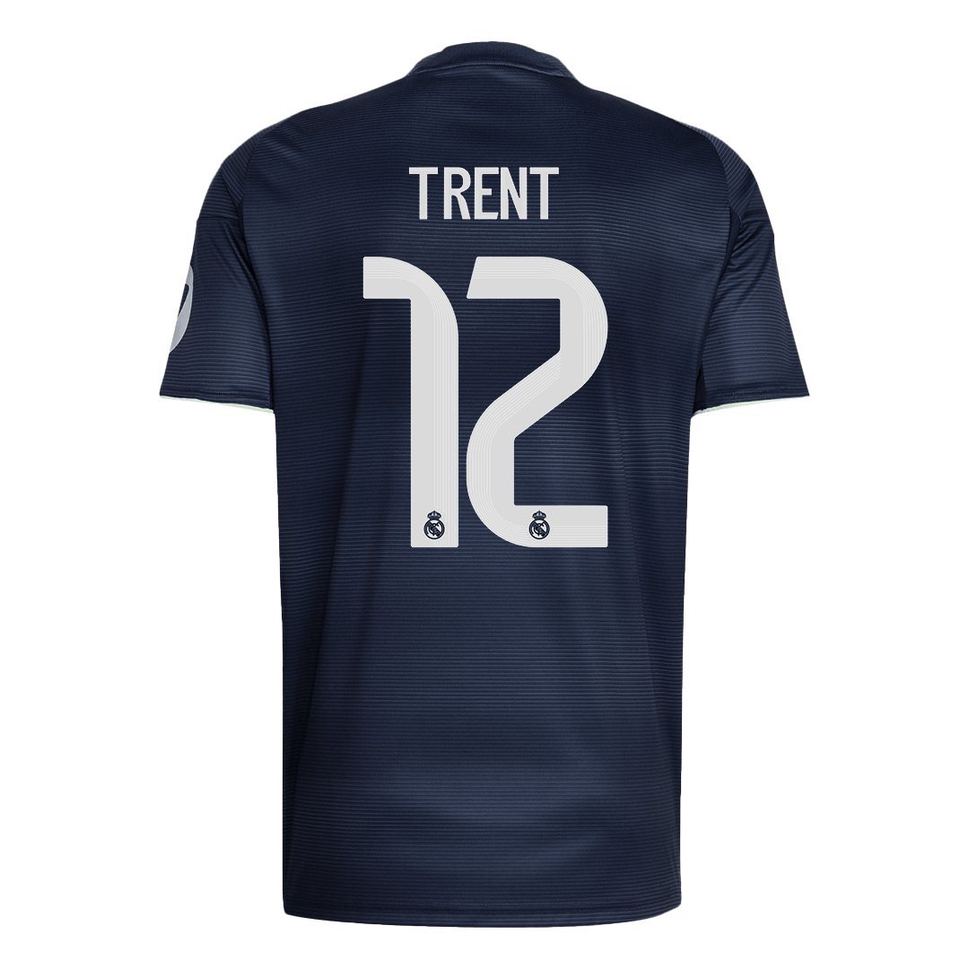 Camiseta de fútbol visitante del Real Madrid TRENT #12 2025/26